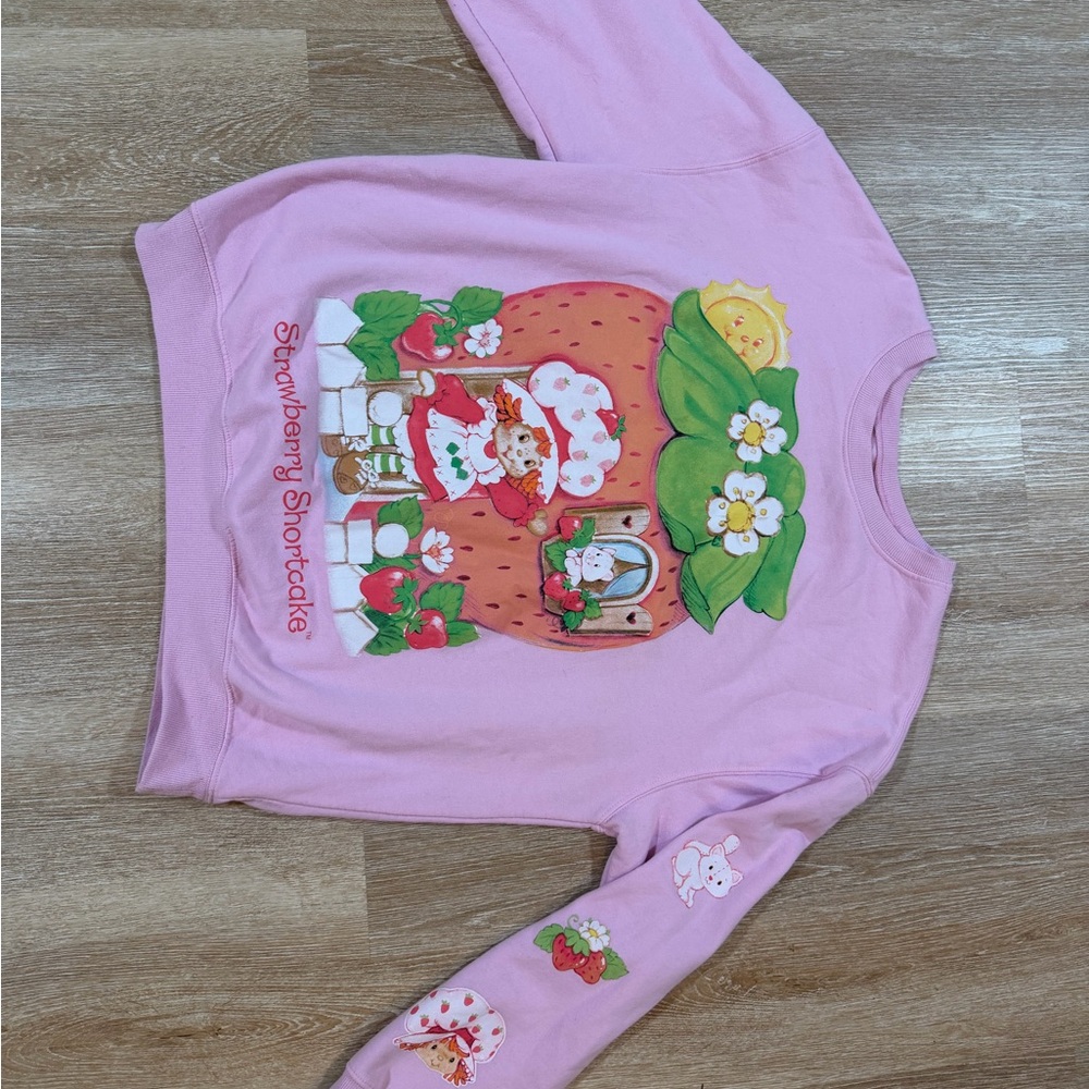 Target Pink Strawberry Shortcake Sweater